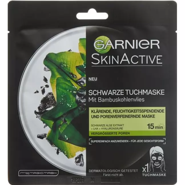 GARNIER SKINACT TIS MASK CHAR GARNIER SKINACT TIS MASK CHAR