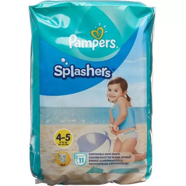 PAMPERS SPLASHER GR4-5 TRAGEPA PAMPERS SPLASHER GR4-5 TRAGEPA