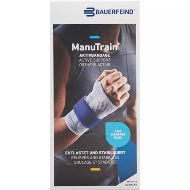 ManuTrain активная повязка Handgelenk размер 2 Rechts Titan ManuTrain активная повязка Handgelenk размер 2 Rechts Titan
