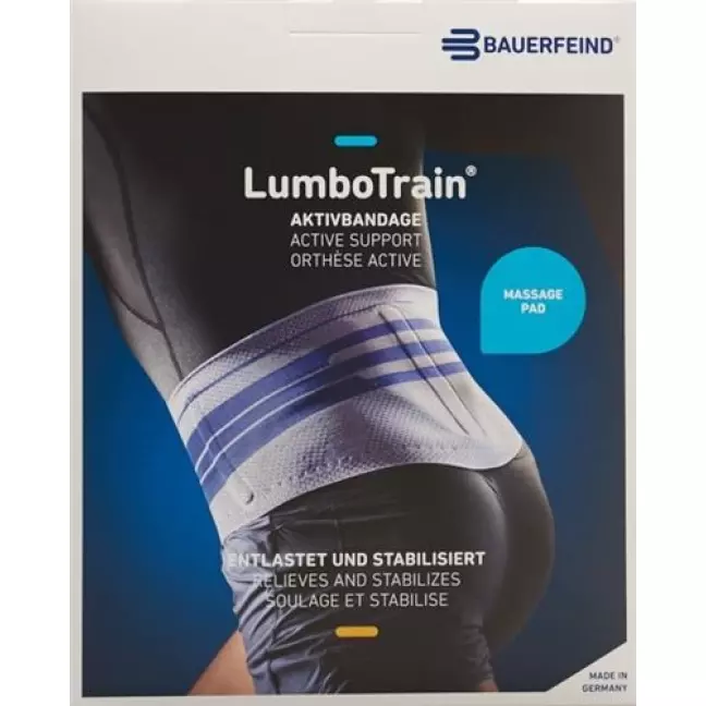 Lumbotrain Kreuzstutzbandage Titan размер 4 mit Pel Lumbotrain Kreuzstutzbandage Titan размер 4 mit Pel
