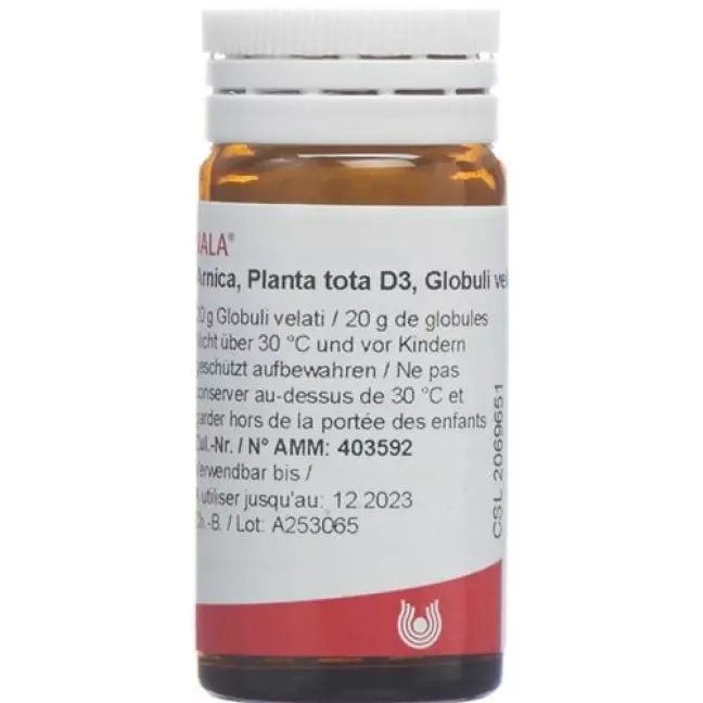 Wala Arnica E Planta Tota шарики D 3 бутылка 20г Wala Arnica E Planta Tota шарики D 3 бутылка 20г