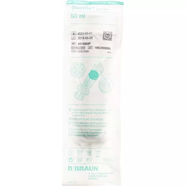 Omnifix Spritze 50мл Luer Latexfrei Omnifix Spritze 50мл Luer Latexfrei