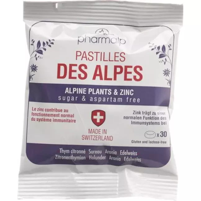 PHARMALP PASTILLES ALPES NACHF