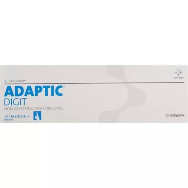 Let’s Comfort Adaptic Digit Finger- und Zehenverband Medium 10 ш Let’s Comfort Adaptic Digit Finger- und Zehenverband Medium 10 ш