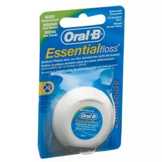 Oral B Essentialfloss 50m mint gewachst