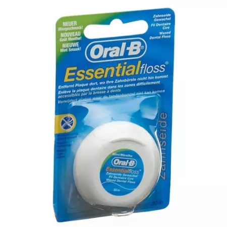 Oral B Essentialfloss 50m mint gewachst Oral B Essentialfloss 50m mint gewachst