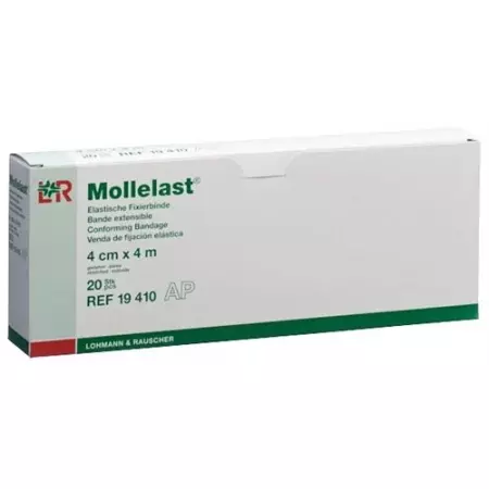 Mollelast эластичный Fixierbinde 4смx4m Weiss 20 штук Mollelast эластичный Fixierbinde 4смx4m Weiss 20 штук