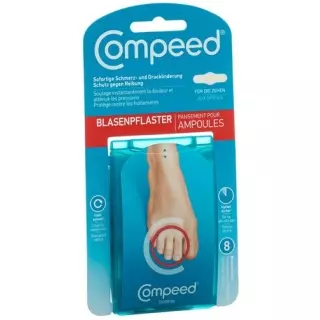 Compeed Blasenpflaster Auf Den Zehen 8 штук