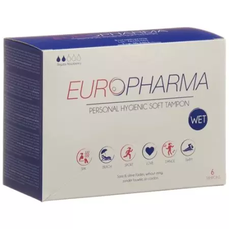 Europharma Hygienic Tampons 6 штук Europharma Hygienic Tampons 6 штук