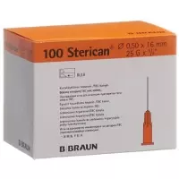 Sterican Nadel 25г 0.50x16мм Orange Luer 100 штук