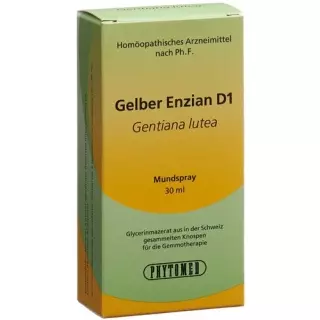 Phytomed Gemmo Gelber Enzian жидкость D 1 30мл