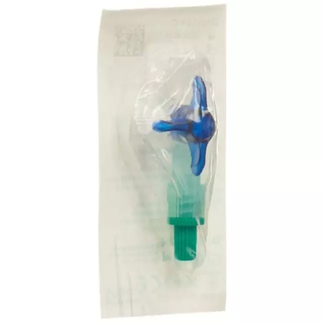 Discofix C 3 Wegehahn 2 Verschluss Blau Discofix C 3 Wegehahn 2 Verschluss Blau