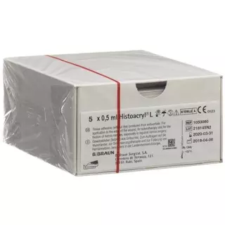 Histoacryl Gewebekleber Farblos 5 штук