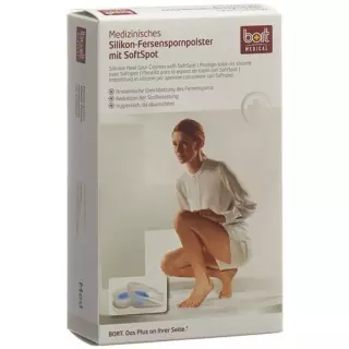 Bort Silikon Fersenspornpolst S-38 Softspot 1 Paar