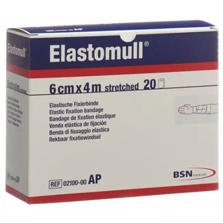 Elastomull марлевый бинт Weiss 4мX6см 20 штук Elastomull марлевый бинт Weiss 4мX6см 20 штук
