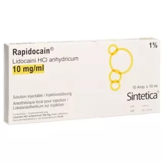 RAPIDOCAINE INJLSG 1% O KO
