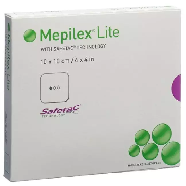 Mepilex Lite Absorptionsverb 10x10см Silik 5 штук Mepilex Lite Absorptionsverb 10x10см Silik 5 штук