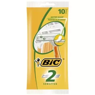 Bic 2 Sensitive Klingenrasierer 10 штук