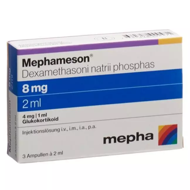 Mephameson 8 mg/2 ml 50 Ampullen 2 ml Mephameson 8 mg/2 ml 50 Ampullen 2 ml