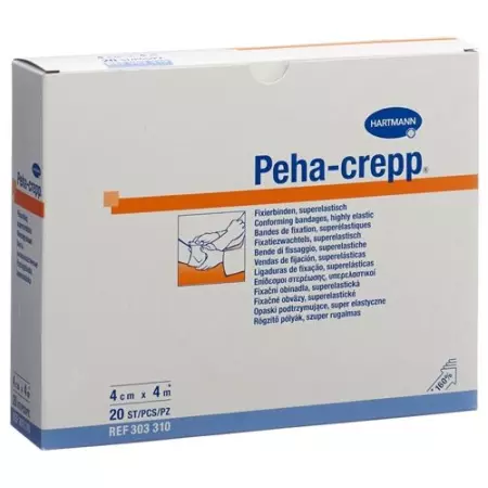Peha Crepp S Kreppbinde 4мX4см Weiss 20 штук Peha Crepp S Kreppbinde 4мX4см Weiss 20 штук