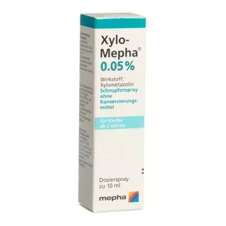 Ксило Мефа 0,05% назальный спрей 10 мл