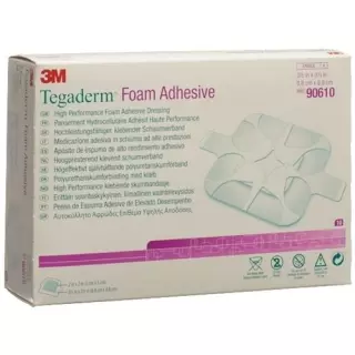 3M Tegaderm Foam Adhesive Schaumkompresse 5x5см 10 штук