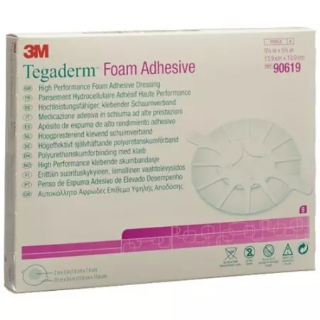 3M Tegaderm Foam Adhesive Schaumkompresse 7.6x7.6см 5 штук 3M Tegaderm Foam Adhesive Schaumkompresse 7.6x7.6см 5 штук