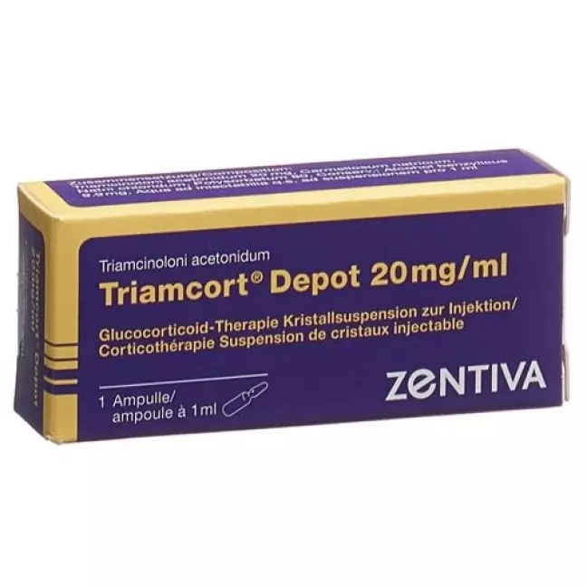 Triamcort Depot 20 mg Ampulle 1 ml Triamcort Depot 20 mg Ampulle 1 ml