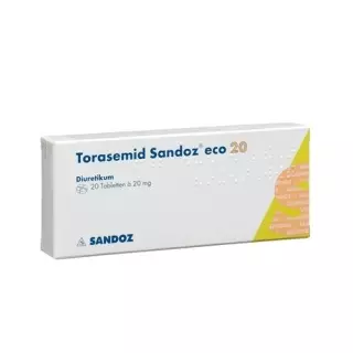 Torasemid Sandoz ECO 20 mg 100 tablets