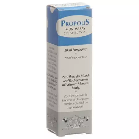 Propolis Mundspray mit Aktiven Manukahonig 20мл Propolis Mundspray mit Aktiven Manukahonig 20мл