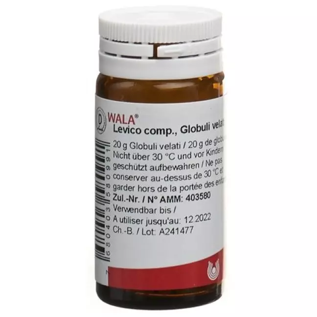 Wala Levico Comp шарики бутылка 20г Wala Levico Comp шарики бутылка 20г