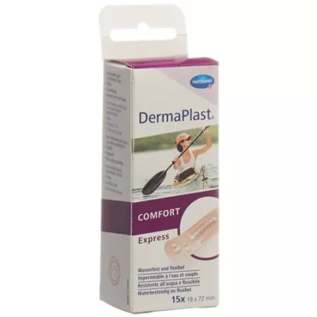 Dermaplast Comfort Express Strips 19x72мм 15 штук Dermaplast Comfort Express Strips 19x72мм 15 штук