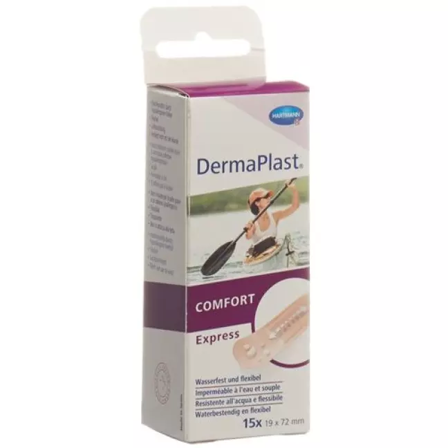 Dermaplast Comfort Express Strips 19x72мм 15 штук Dermaplast Comfort Express Strips 19x72мм 15 штук