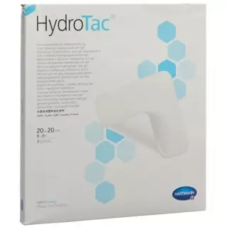 Hydrotac повязка для ран 20x20см стерильный 3 штуки