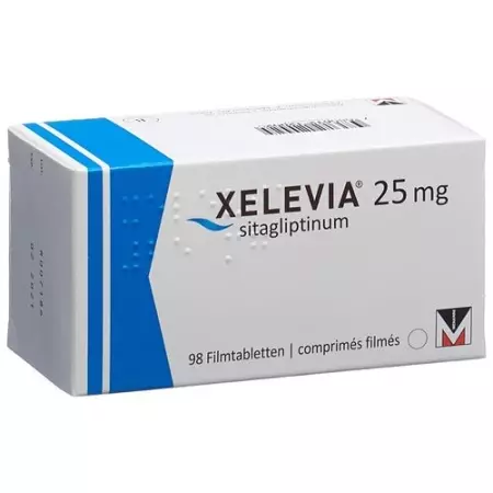 Xelevia 25 mg 98 filmtablets Xelevia 25 mg 98 filmtablets