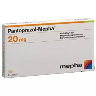 Пантопразол Мефа 20 мг 120 таблеток покрытых оболочкой