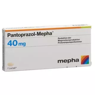Пантопразол Мефа 40 мг 30 таблеток покрытых оболочкой