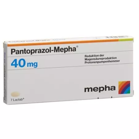 Пантопразол Мефа 40 мг 30 таблеток покрытых оболочкой