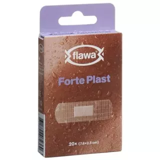 Flawa Forte Plast 2.5смx7.6см 20 штук
