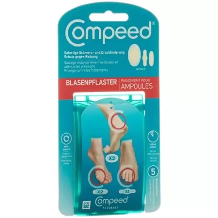 Compeed Blasenpflaster Mixpack 5 штук