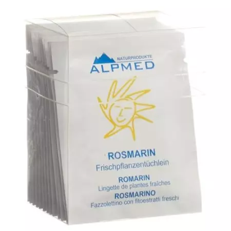 Alpmed Frischpflanzentuchlein Rosmarin 13 штук Alpmed Frischpflanzentuchlein Rosmarin 13 штук