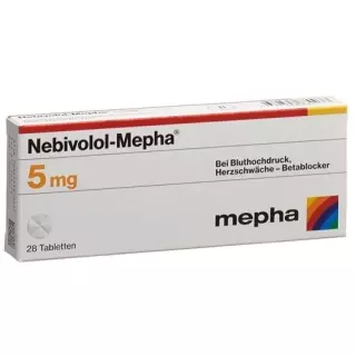Небиволол Мефа 5 мг 28 таблеток