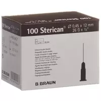Sterican Nadel 26г 0.45x12мм Braun Luer 100 штук