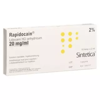 RAPIDOCAINE INJLSG 2% O KO