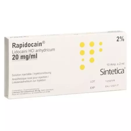 RAPIDOCAINE INJLSG 2% O KO