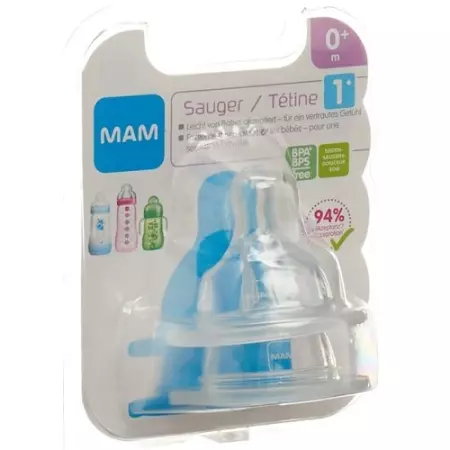 MAM Ersatzsauger бутылка размер 1 0+ Monate 2 штуки MAM Ersatzsauger бутылка размер 1 0+ Monate 2 штуки