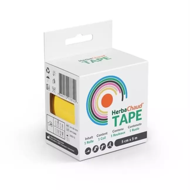 Herbachaud Tape 5смx5m Gelb