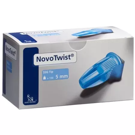 Novo Twist Injektionsnadeln 5мм 32г 100 штук Novo Twist Injektionsnadeln 5мм 32г 100 штук