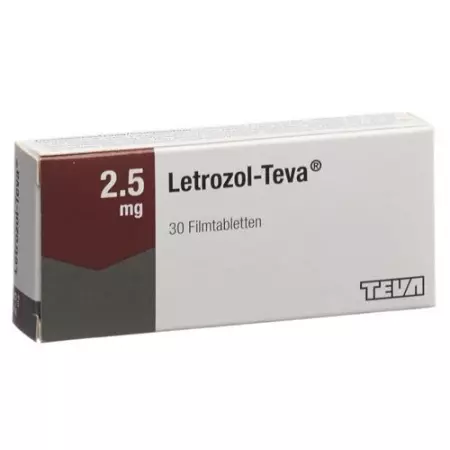 Letrozol Teva 2.5 mg 100 filmtablets Letrozol Teva 2.5 mg 100 filmtablets