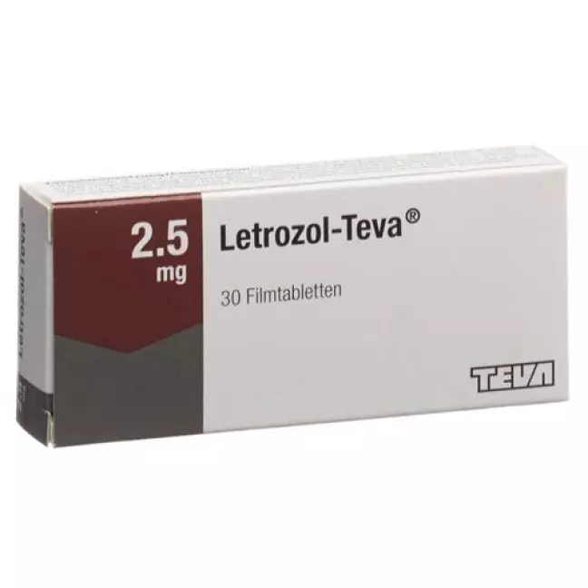 Letrozol Teva 2.5 mg 100 filmtablets Letrozol Teva 2.5 mg 100 filmtablets